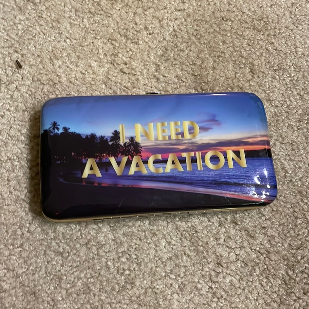 I need a vacation Clutch/wallet